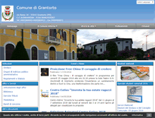 Tablet Screenshot of comune.grantorto.pd.it